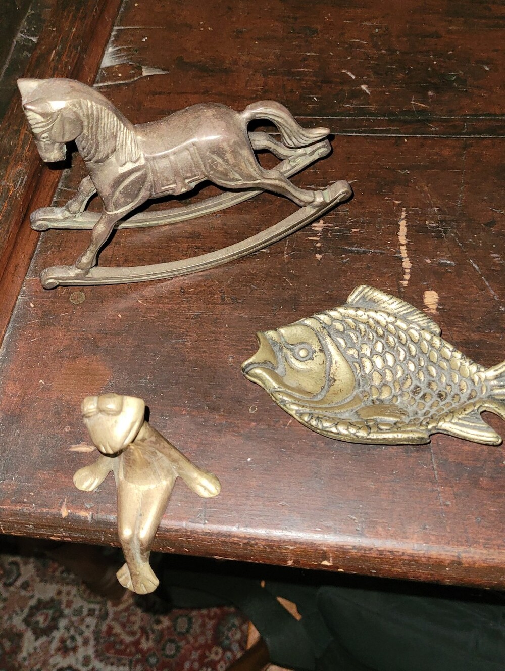 Vintage Brass Figures